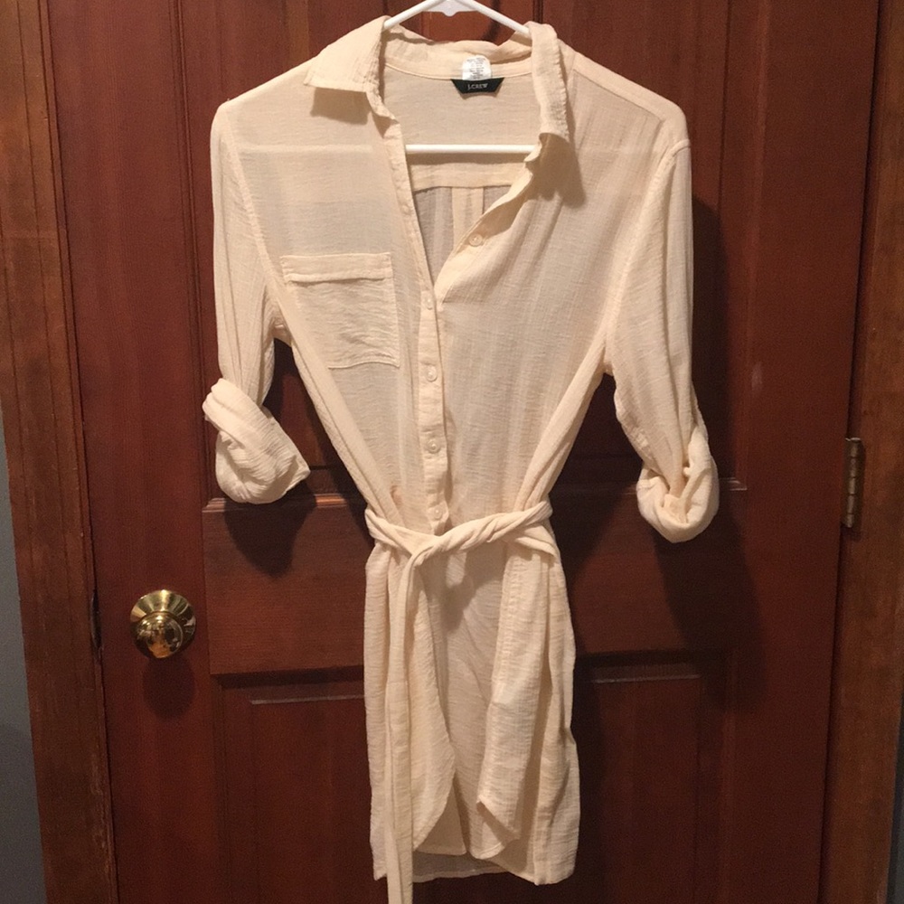 J.Crew muslin coverup
